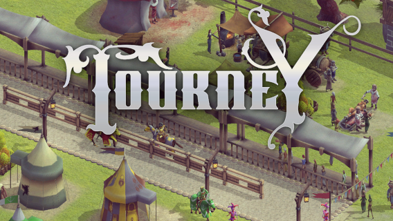 Tourney Medieval Tournament Simulator Game Logo