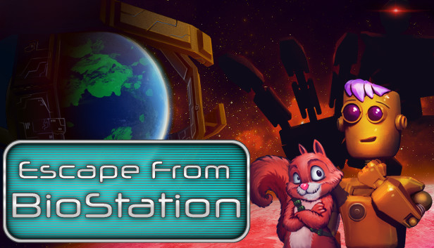 Escape From BioStation Game Logo